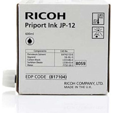 Ricoh Tusz Ricoh oryginalny tusz JP 12, black, 600ml (817104)