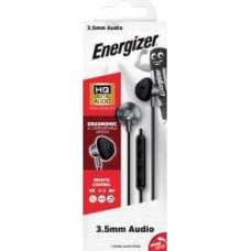 Energizer Słuchawki Energizer Energizer Classic UBA15 - Słuchawki przewodowe jack 3,5 mm (Czarny)