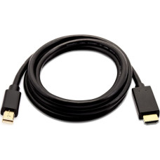 V7 Kabel V7 DisplayPort Mini - HDMI 2m czarny (V7MDP2HD-02M-BLK-1E)