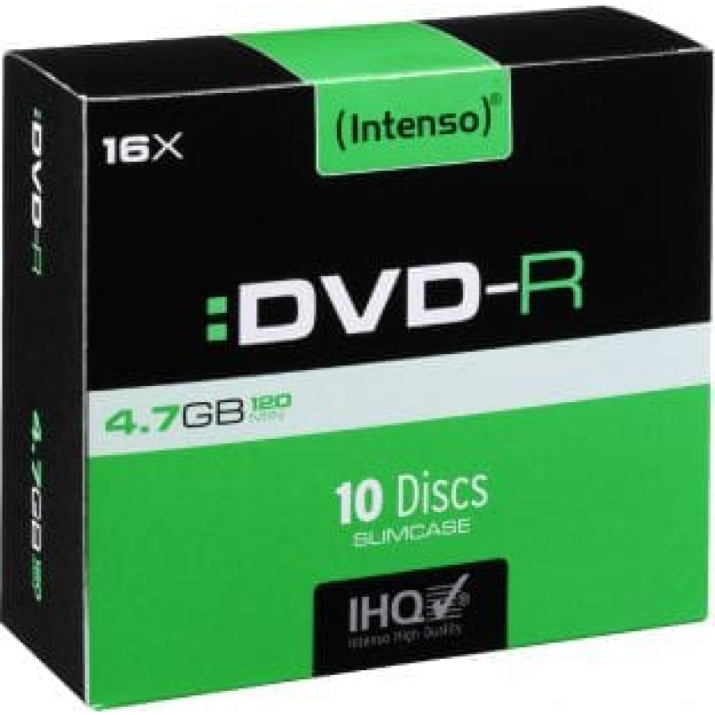 Intenso DVD-R 4.7 GB 16x 10 sztuk (4101652)