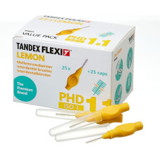 Tandex Tandex (25 szt.)szczoteczek Flexi Fine Lemon (żółty)