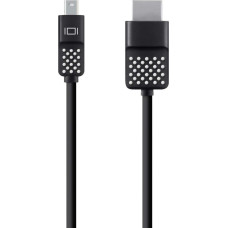 Belkin Kabel Belkin DisplayPort Mini - HDMI 1.8m czarny (F2CD080BT06)