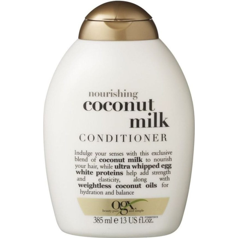 Organix Cosmetix Coconut Milk Conditioner odżywka z mleczkiem kokosowym 385ml