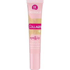 Dermacol Collagen Plus Eye Lip Intensive Rejuvenating Cream krem intensywnie odmładzający pod oczy i na usta 15 ml