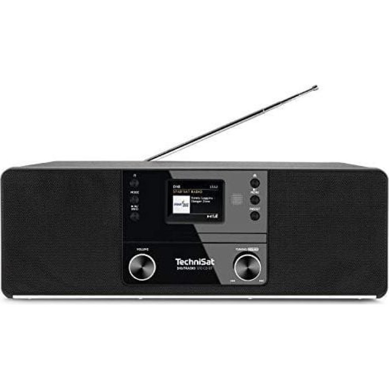 Technisat DIGITRADIO 370 CD BT (schwarz, DAB, UKW, CD, Bluetooth)