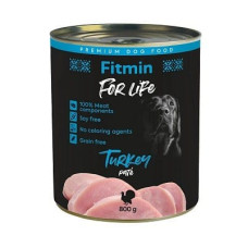 Fitmin for Life Turkey Pate - Wet dog food - 800 g