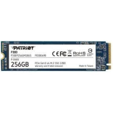 Patriot SSD P300 256GB M.2 PCIE NVMe 3D NAND Write speed 1100 MBytes/sec Read speed 1700 MBytes/sec 3.8mm TBW 120 TB