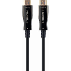 Gembird CCBP-HDMI-AOC-50M-02 HDMI cable HDMI Type A (Standard) Black