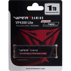 Patriot Memory SSD Patriot Viper VP4300L M.2 PCI-Ex4 NVMe 1TB