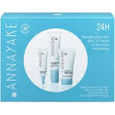 Annayake Travel Set Annayake: 24h, Hydrating, Eye Cream, 7 ml + 24h, Hydrating, Cream, For Face, 15 ml + 24h, Hydrating, Day, Serum, For Face, 15 ml For Women