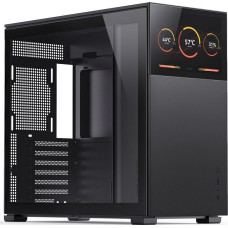 Jonsbo Obudowa Jonsbo Jonsbo D41 Screen ATX Case, Tempered Glass - black