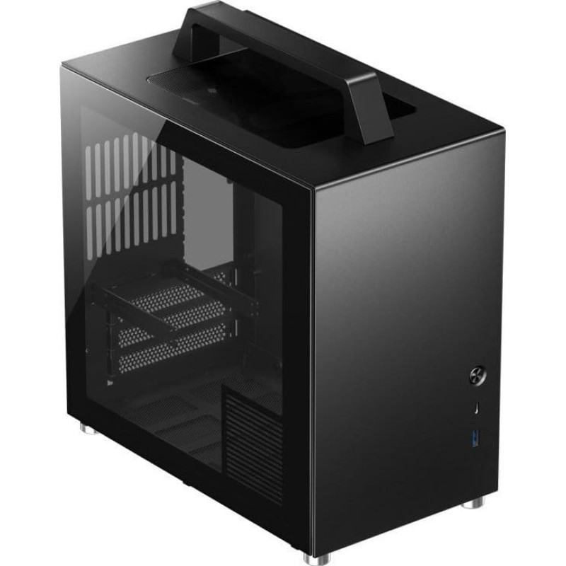 Jonsbo Obudowa Jonsbo Jonsbo T8 PLUS Mini-ITX Gehäuse, Tempered Glass - schwarz