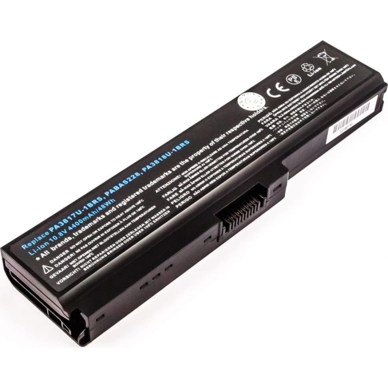 Microbattery Bateria MicroBattery 10.8V 4.4Ah do Toshiba