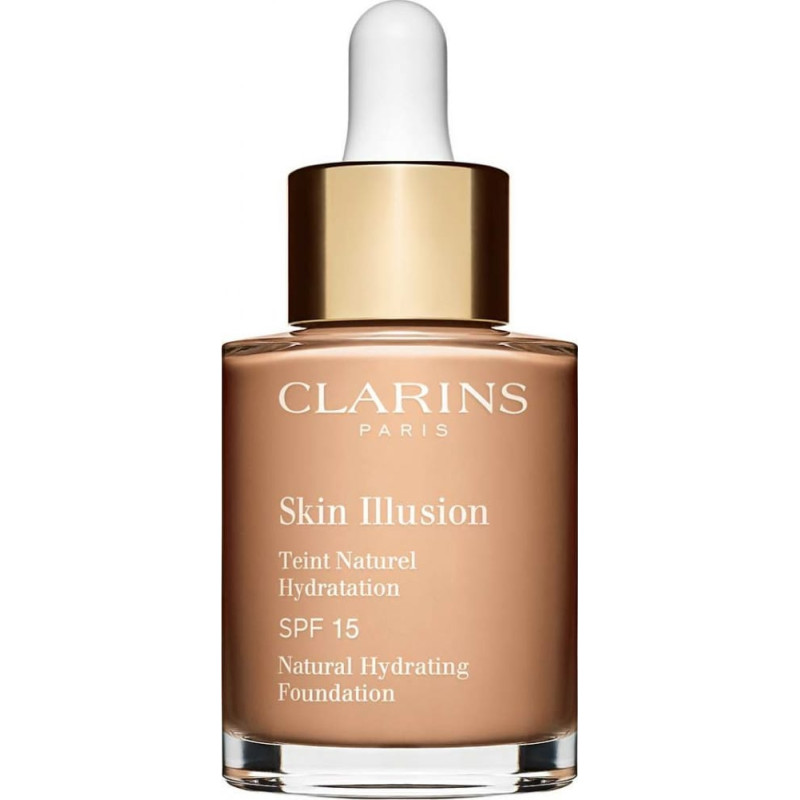 Clarins Skin Illusion Natural Hydrating Foundation SPF 15 108 Sand 30ml