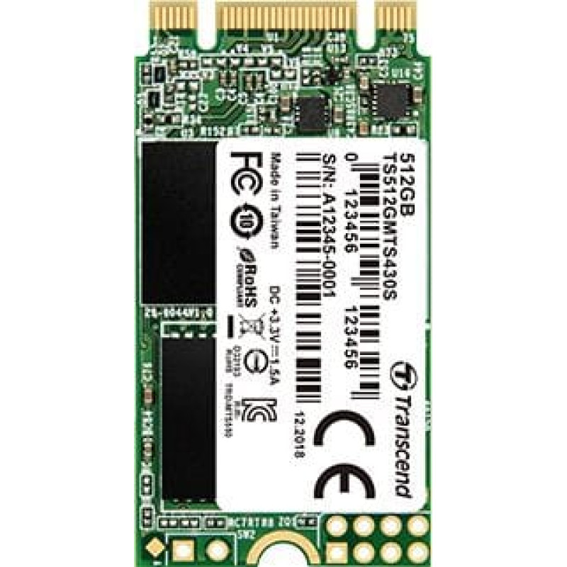 Transcend Dysk SSD Transcend 430S 256GB M.2 2242 SATA III (TS256GMTS430S)