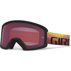 Giro Gogle GIRO BLOK MTB orange heatwave (Szyba Czerwona Lustrzana VIVID-Carl Zeiss TRAIL + Szyba Przeźroczysta 99% S0)