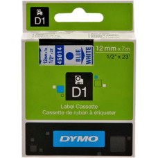 Dymo D1 12mm Blue/White labels 45014 (S0720540)