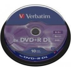 Verbatim DVD+R DL 8.5 GB 8x 10 sztuk (43666)