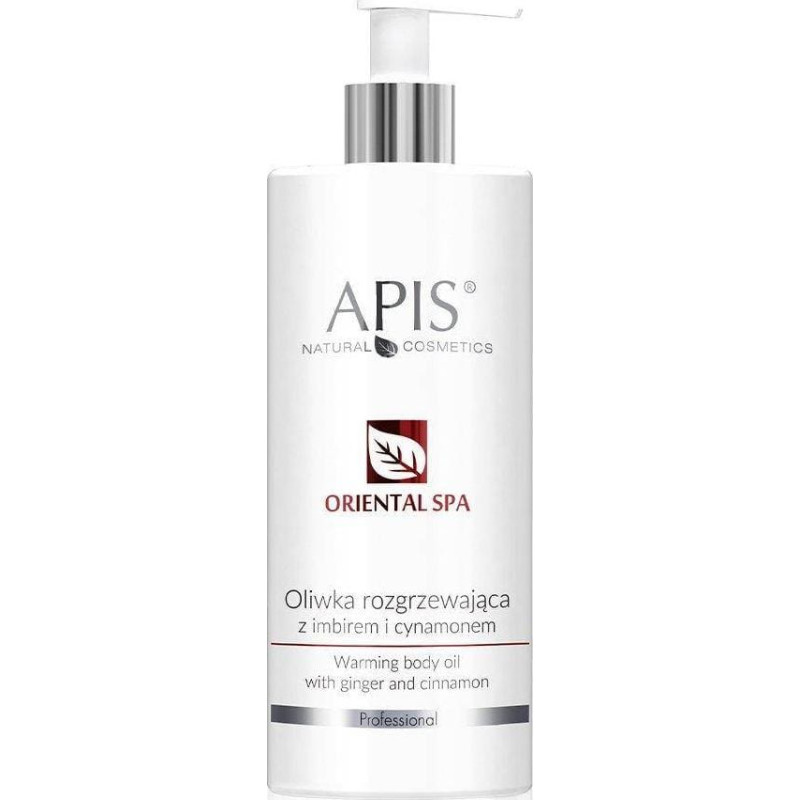 Apis APIS_Oriental Spa rozgrzewająca oliwka do masażu z imbirem i cynamonem 500ml