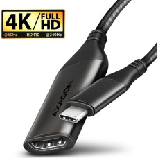 Axagon Kabel Axagon RVC-HI2M Adapter USB-C -> HDMI 2.0 4K/60Hz Aluminum, 25cm kabel