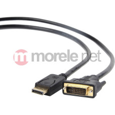 Gembird Kabel Gembird DisplayPort - DVI-D 3m czarny (CCDPMDVIM3M)