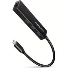 Axagon HUB USB Axagon AXAGON HMC-GL3A USB-C-Hub, 3x USB-A, Gbit-LAN, schwarz