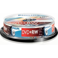 Philips DVD+RW 4.7 GB 4x 10 sztuk (DW4S4B10F/10)