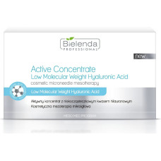 Bielenda Professional Active Concentrate Low Molecular Weight Hyaluronic Acid - aktywny koncentrat z niskocząsteczkowym kwasem hialuronowym 10x3ml