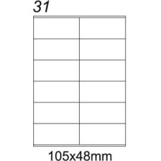 Emerson Etykieta 105x48 (eta4105x048w)