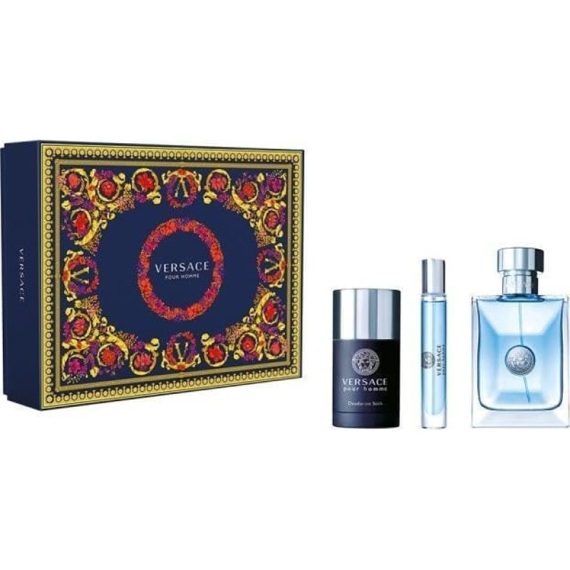 Versace SET VERSACE Pour Homme EDT spray 100ml + EDT spray 10ml + DEO STICK 75ml