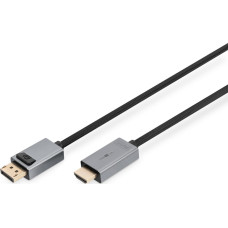 Digitus Kabel Digitus DisplayPort - HDMI 3m szary (DB-340202-030-S)