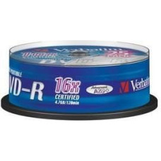 Verbatim DVD-R 4.7 GB 16x 25 sztuk (43538)