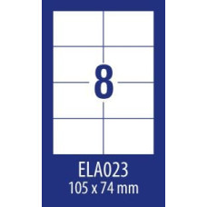 Avery Zweckform ETYK.ZF ECONOMY 105X74MM 023 100ARK ETYKIETA E100 ELA023 - ELA023