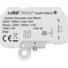 Homematic Ip Unterputz-Schalt-Mess-Aktor, 16A (HmIP-FSM16)