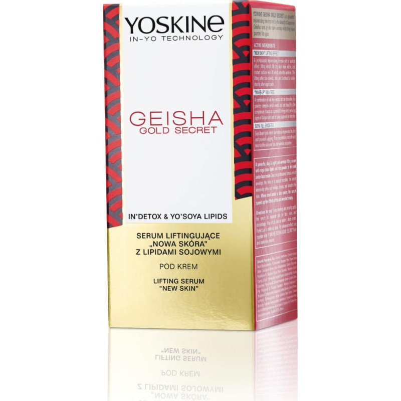 Yoskine Geisha Gold Secret serum liftingujące pod oczy nowa skóra pod krem 30ml