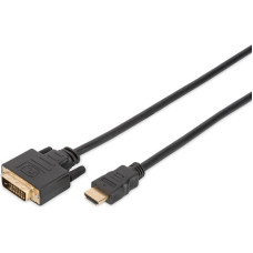 Digitus Kabel Digitus HDMI - DVI-D 2m czarny (DB-330300-020-S)