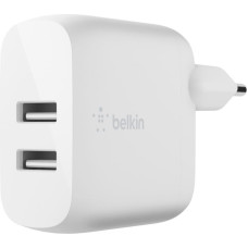 Belkin Ładowarka Belkin Dual 2x USB-A 2 A (WCB002VFWH)