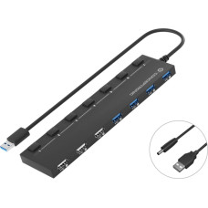 Conceptronic HUB USB Conceptronic CONCEPTRONIC USB-Hub 7-Port 3.0  ->4x3.0 3x2.0 ex o.Netzt.sw