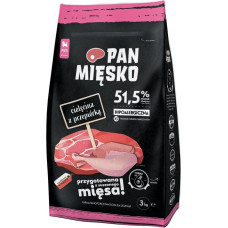 Pan Mięsko Karma sucha dla psa Cielęcina z przepiórką (szczeniak) chrupki XS 9kg