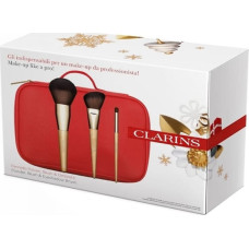 Clarins Zestaw pędzli do makijażu Blush Brush+Powder Brush+Eyeshadow Brush