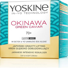 Yoskine Krem do twarzy Okinawa Green Caviar 70+ odbudowujący 50ml