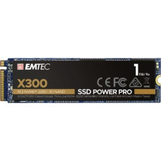 Emtec Dysk SSD Emtec X300 Power Pro 1TB M.2 2280 PCI-E x4 Gen3 NVMe (ECSSD1TX300)