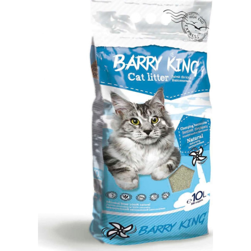 Barry King Żwirek dla kota Barry King Barry King Naturalny 10 l