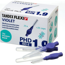 Tandex Tandex (25 szt.) szczoteczek Medium Violet (fioletowy gruby)