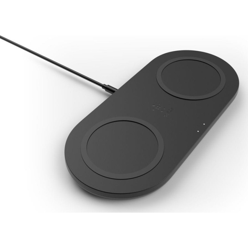 Belkin Ładowarka Belkin Dual Wireless Charging Pad Indukcyjna 2.4 A (WIZ002vfBK)