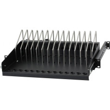 Techly Wysuwana półka rack na urządzenia mobilne (I-CABINET-TRAY14BK)