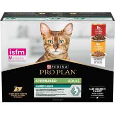 Purina Nestle PURINA Pro Plan Sterilised Beef and Chicken Multipack - wet cat food - 10x85 g