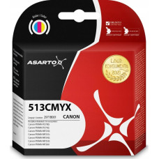 Asarto Tusz Asarto Tusz Asarto do Canon 513CMYX | 2971B001 | 12ml | color