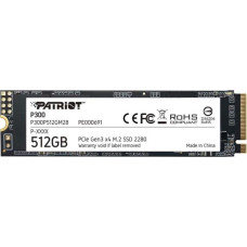 Patriot P300 512 GB (PCIe 3.0 x4, NVMe 1.3, M.2 2280)