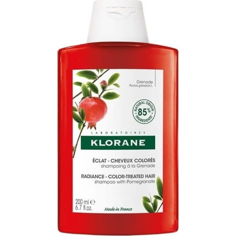 Noname KLORANE_Pomegranate Shampoo Colour-Treated Hair szampon do włosów farbowanych 200ml